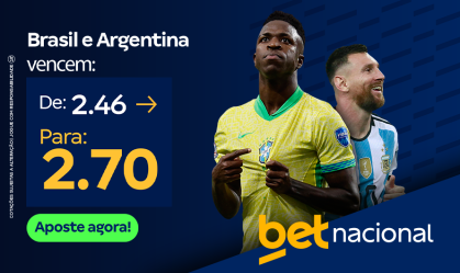 Super Odds para Chile x Brasil nas Eliminatórias da Copa América do Sul