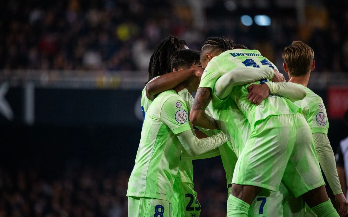 Barcelona em vitória na copa rei