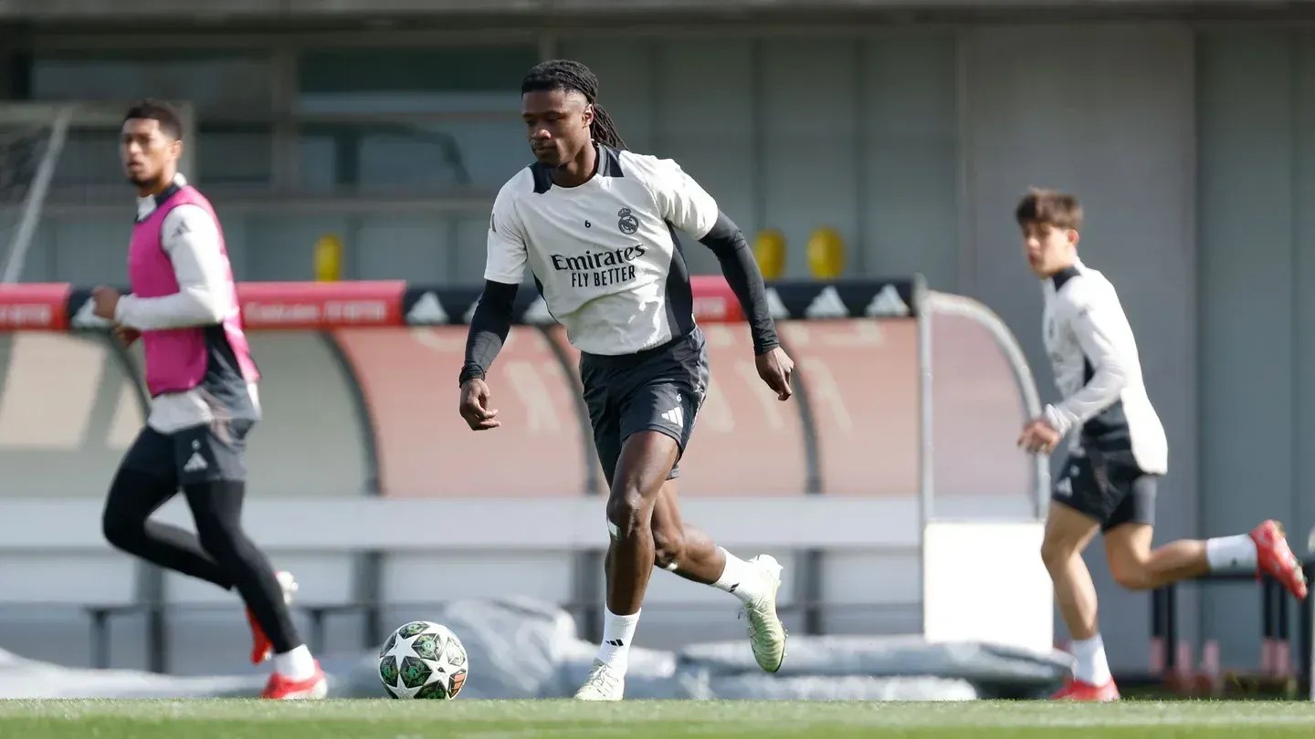 Treino Real madrid