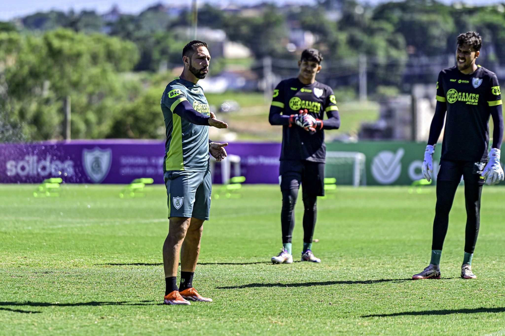 Treino do America-MG