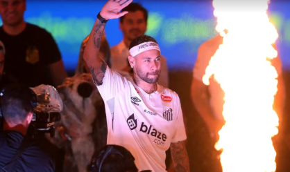SuperOdd Santos x Bragantino: Neymar marca e Santos vence