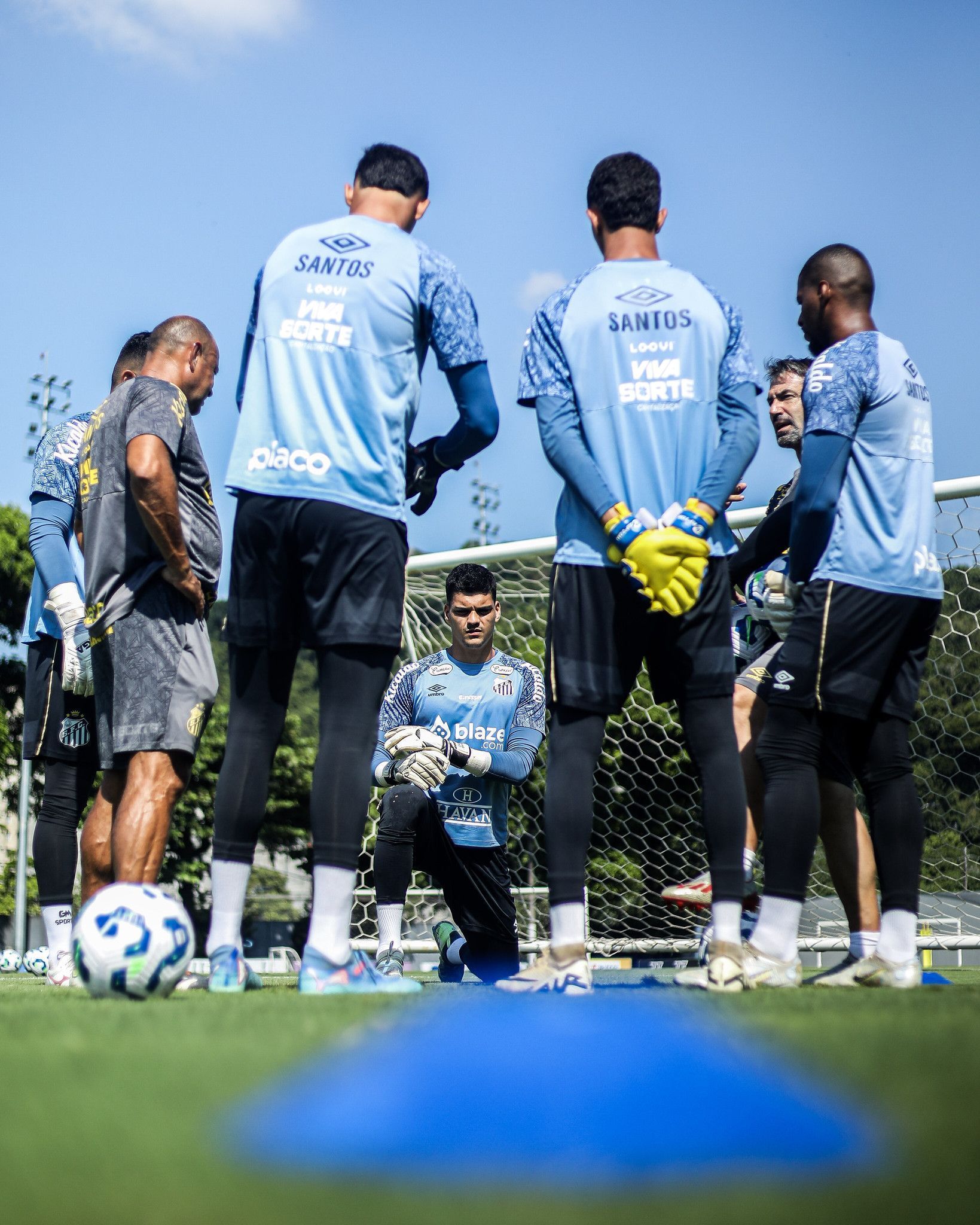 Treino do Santos