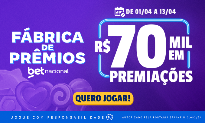 Fábrica de Prêmios - promoção Betnacional