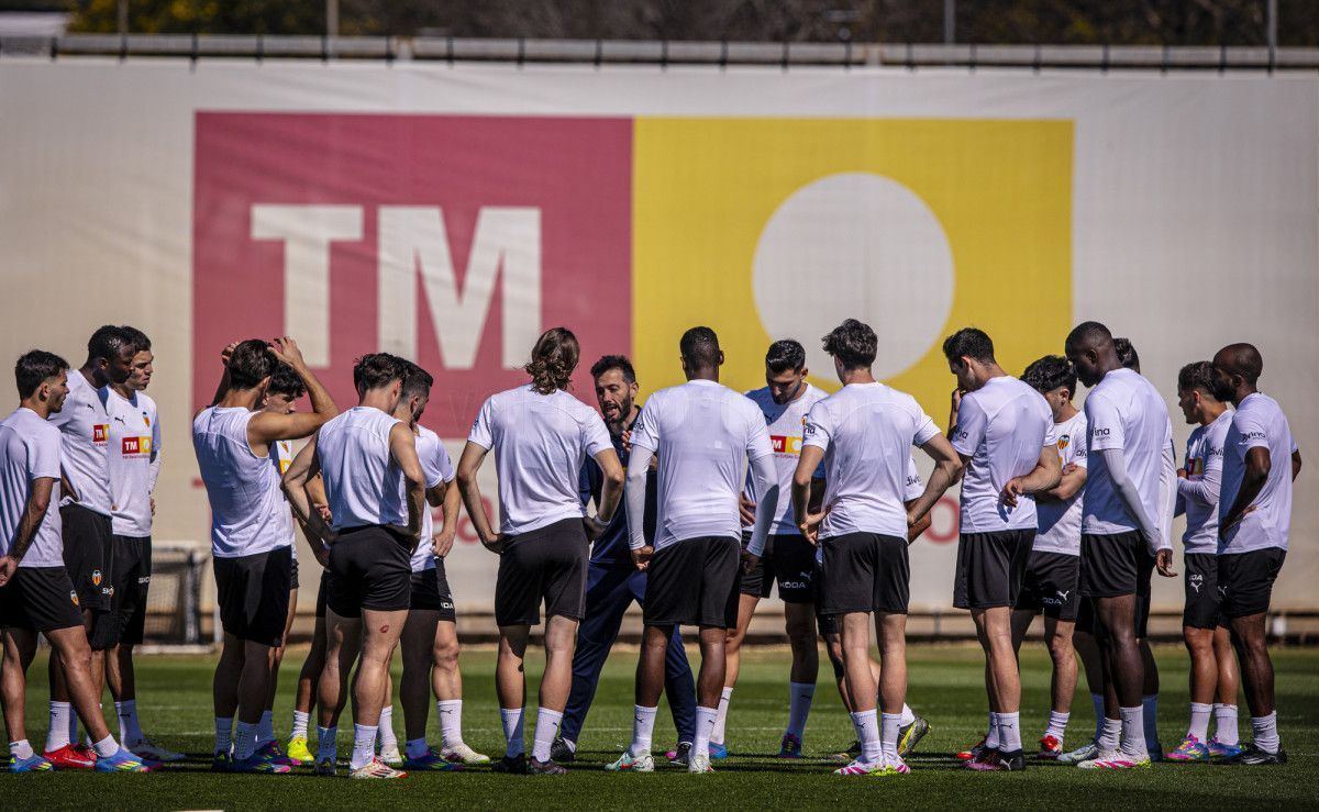 Treino do Valencia