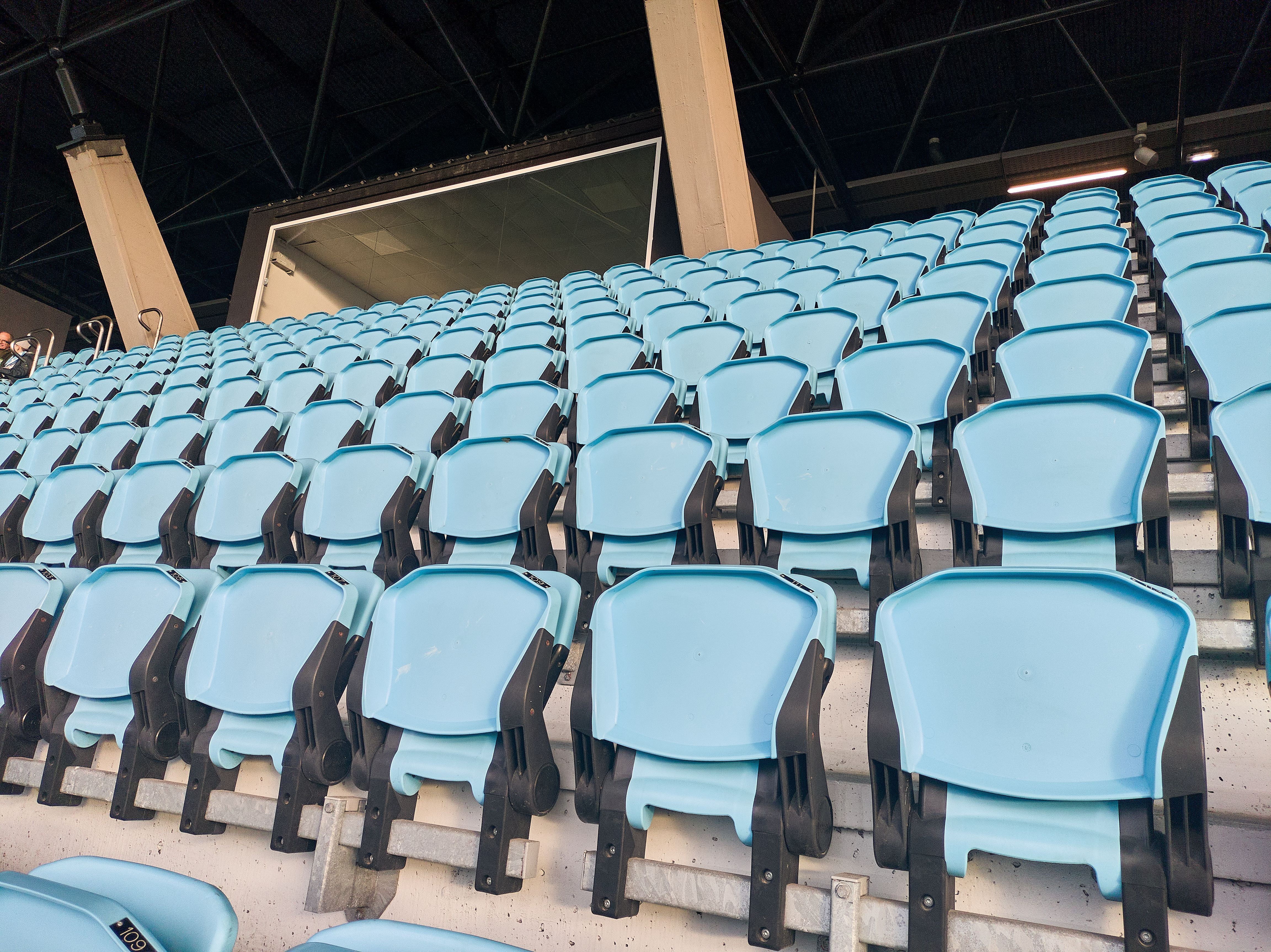 Stand seats at Balaidos Stadium