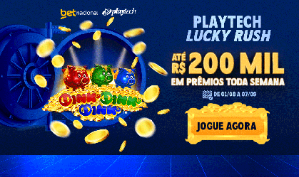 Playtech Lucky Rush: torneio com R$ 200 mil por semana