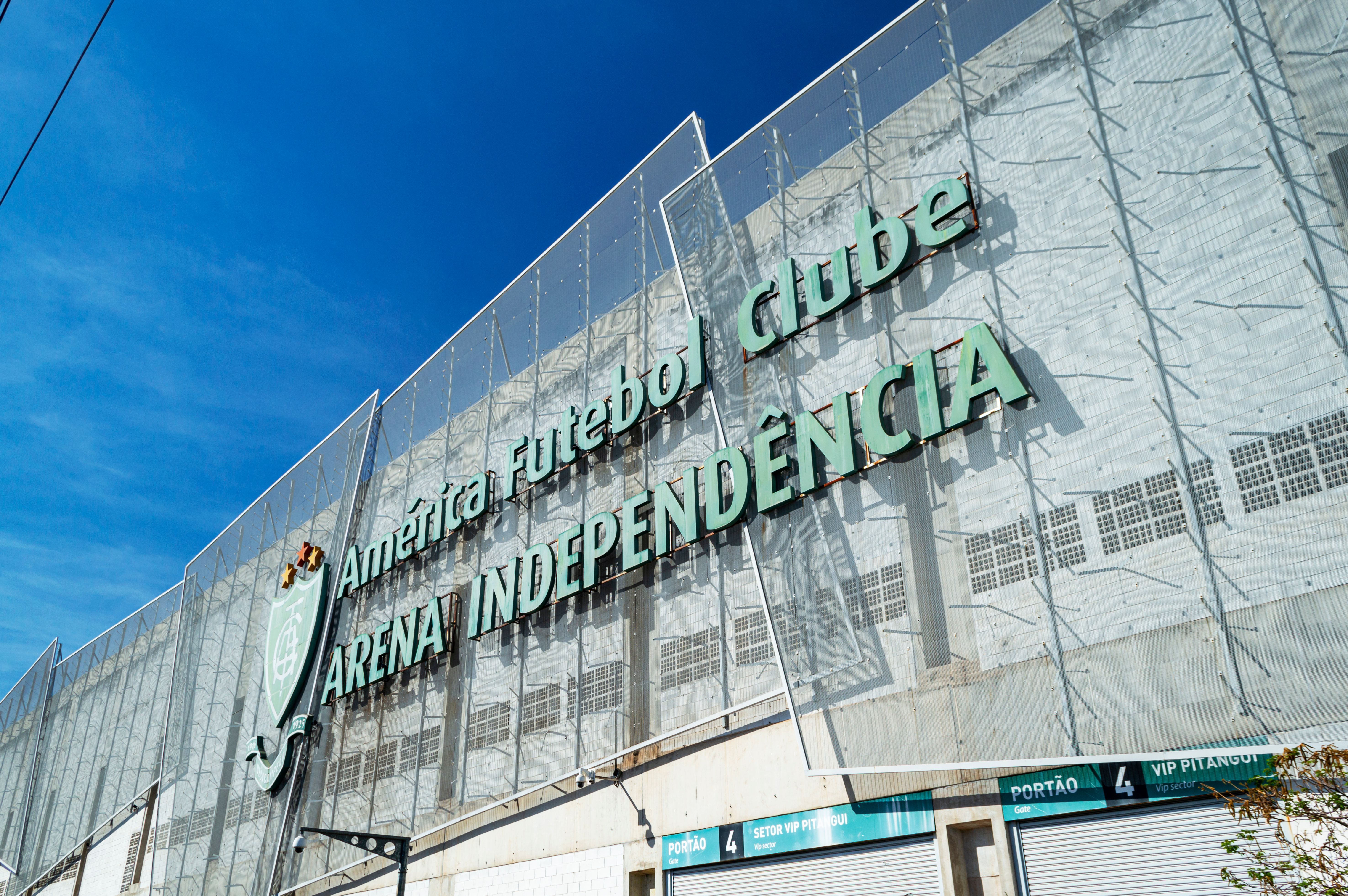 Raimundo Sampaio Stadium. Independence Arena. Football stadium. America Football Club. Belo Horizonte. Brazil.