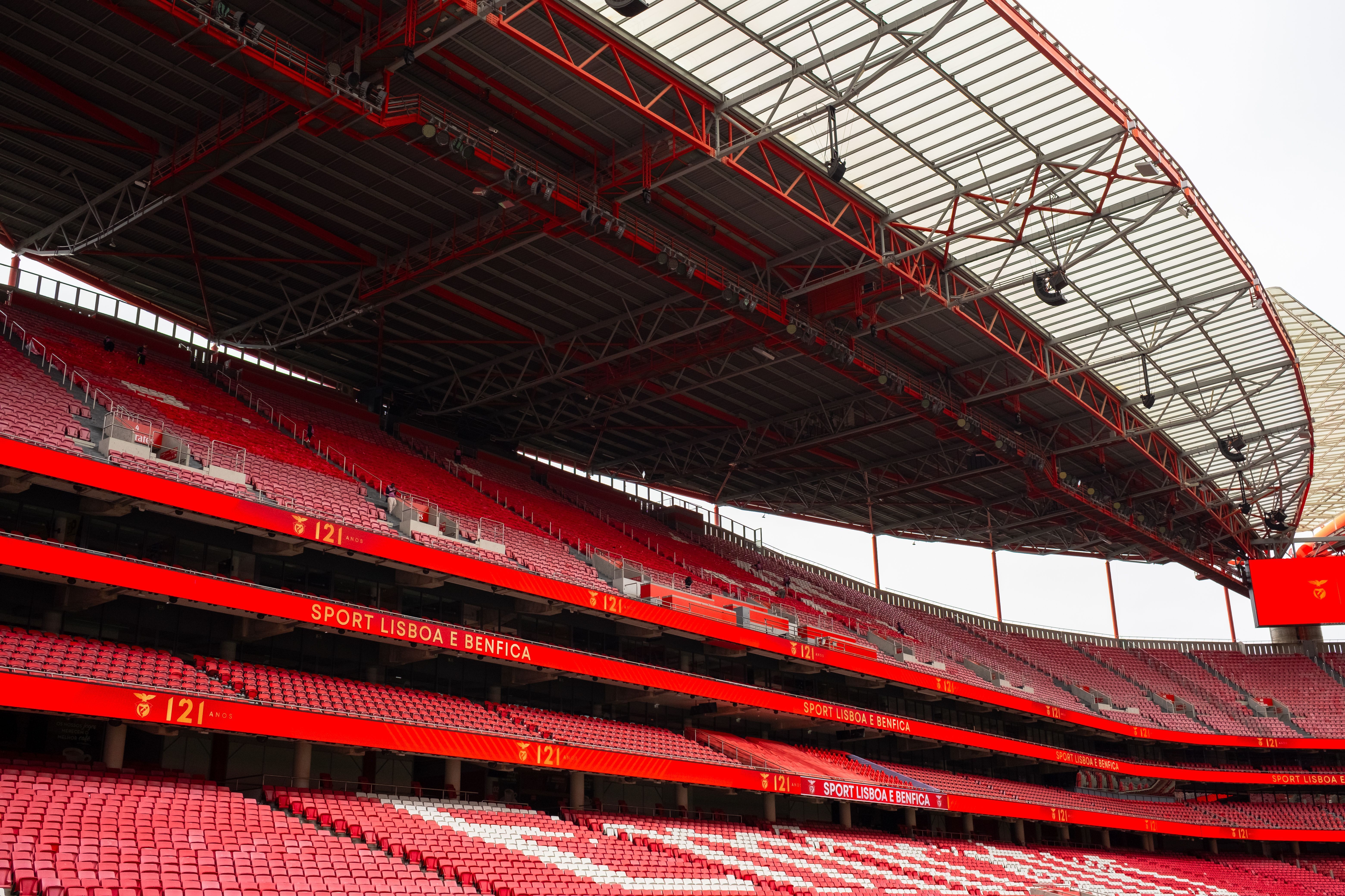 Estadio da Luz Stadium before UEFA Champions League match Benfica vs Barcelona. SL Benfica Stadium Lisboa, Portugal, 02.03.2025
