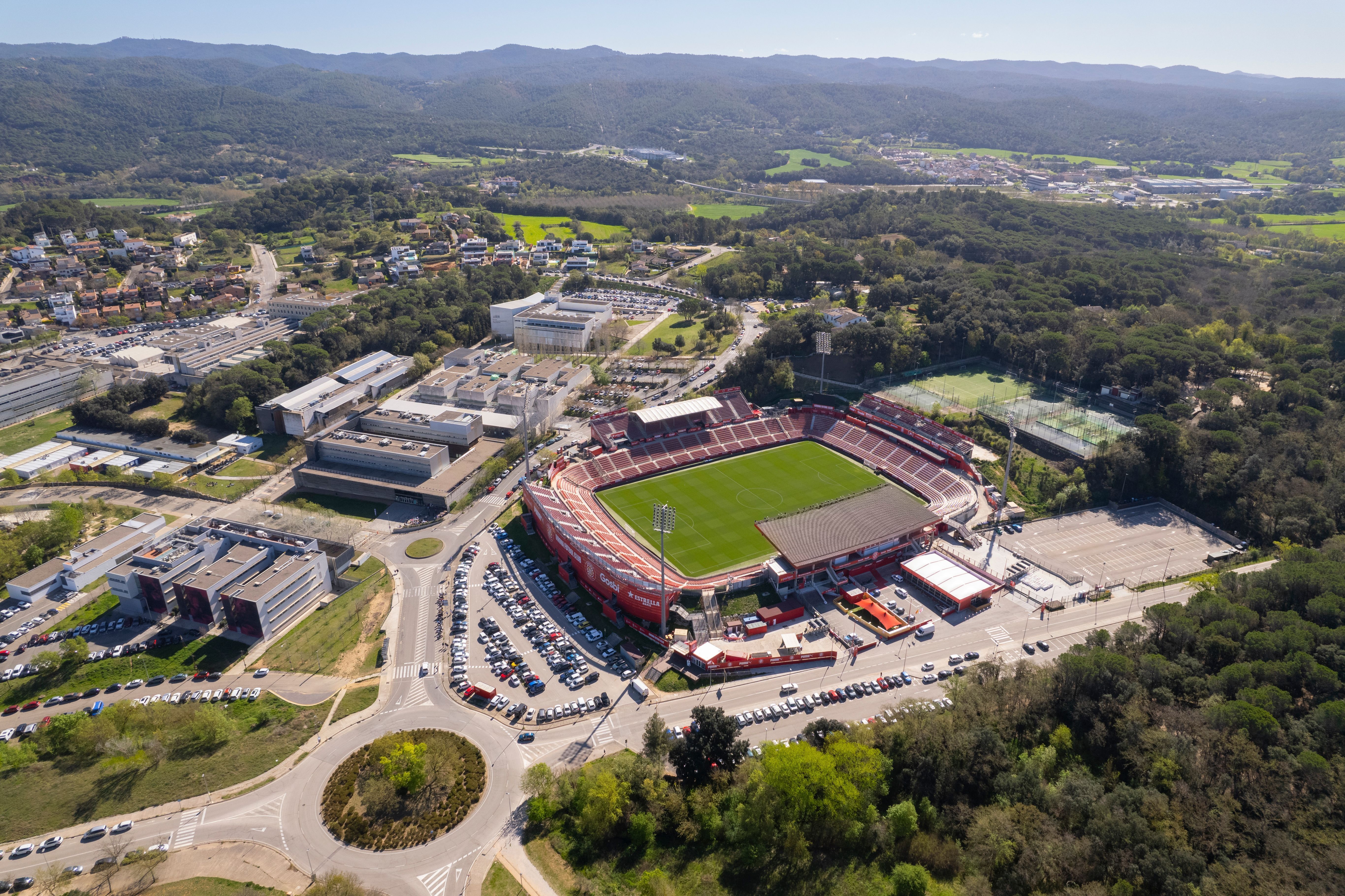 Girona, Spain, April 3, 2024. Montilivi Football Stadium