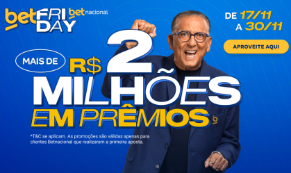 Bet Friday Cassino Betnacional: mais de R$ 2 milhões em prêmios