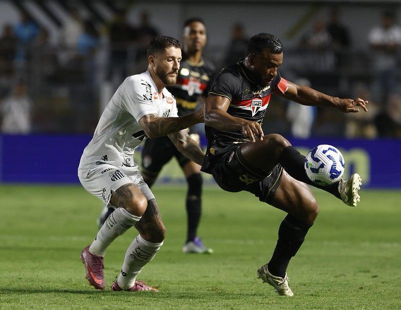 São Paulo x Santos - Rubens Chiri - Saopaulofc.net