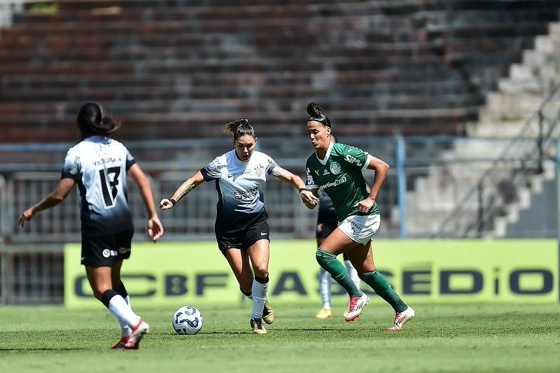 Corinthians x Palmeiras feminino - Foto - Flickr CBF