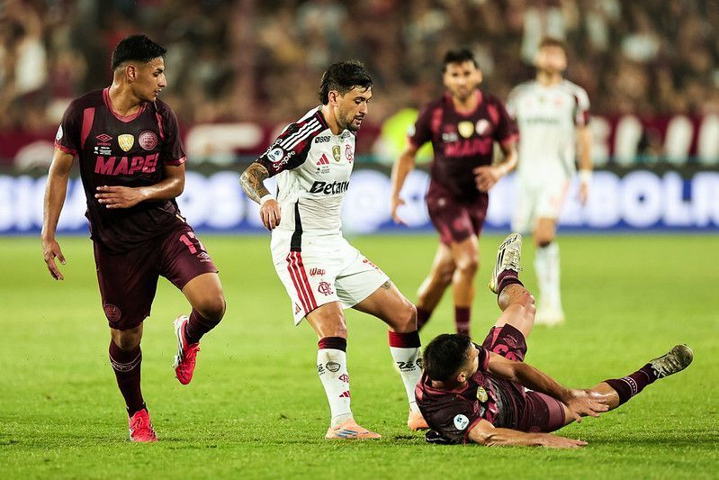 Lanus x flamengo - Gilvan de Souza - Flamengo