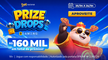 Betnacional com promoção exclusiva em jogos selecionados. Será até R$ 160 mil em prêmios distribuídos entre 20 e 26 de abril de 2026.