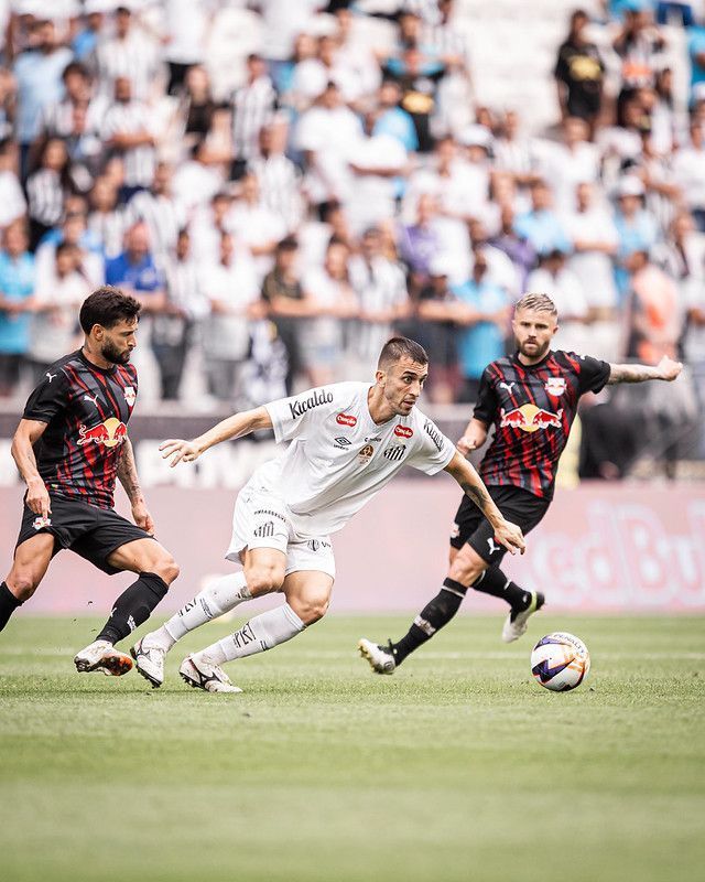 Santos x Red Bull Bragantino Fotos Raul Baretta Santos