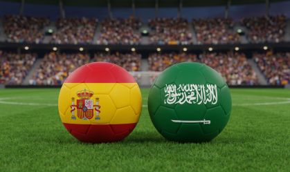 Imagem de destaque do post: Espanha x Arábia Saudita: onde assistir, palpite e odds